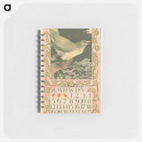 Kalenderblad april met koekoek - テオ ヴァン ホイテマ Memo.