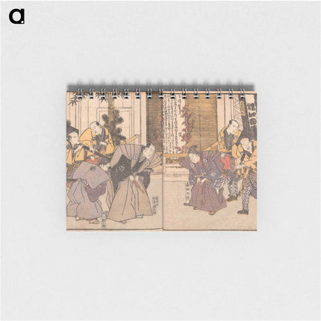 アートメモ帳-Amusements of Kabuki Actors of the “Third Floor”
 - 歌川 豊国 Memo.