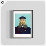 Portrait of Postman Roulin - Vincent van Gogh Poster.