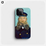 Portrait of Postman Roulin - フィンセント ファン ゴッホ Phone Case.