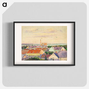 アートポスター-City View
 - ウィーン博物館 Poster.