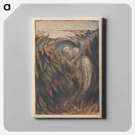 アートパネル-Jerusalem, Plate 99 - ウィリアム ブレイク Canvas.