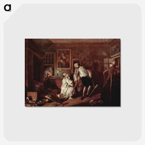 1-64_William-Hogarth_postcard