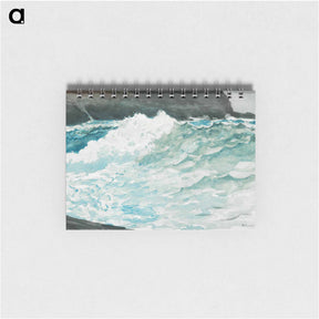 アートメモ帳-Surf, Prout’s Neck - ウィンスロー ホーマー Memo.