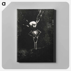 アートパネル-In the Maze of Branches the Pale Figure Appeared
 - イェール大学アートギャラリー Canvas.