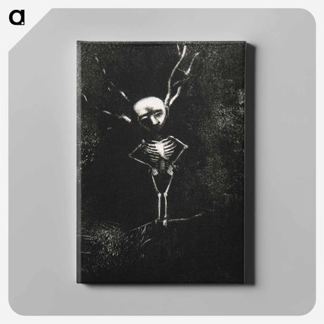 アートパネル-In the Maze of Branches the Pale Figure Appeared
 - イェール大学アートギャラリー Canvas.