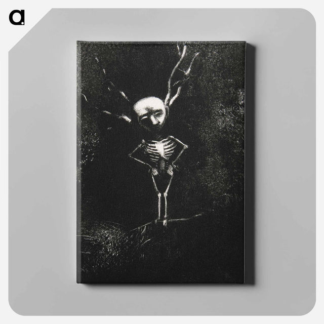 アートパネル-In the Maze of Branches the Pale Figure Appeared
 - イェール大学アートギャラリー Canvas.