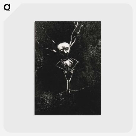 アートポストカード-In the Maze of Branches the Pale Figure Appeared
 - イェール大学アートギャラリー Postcard.
