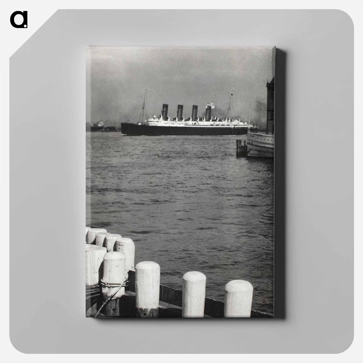 Outward Bound, The Mauretania - アルフレッド スティーグリッツ Canvas.