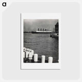 アートポストカード-Outward Bound, The Mauretania - アルフレッド スティーグリッツ Postcard.