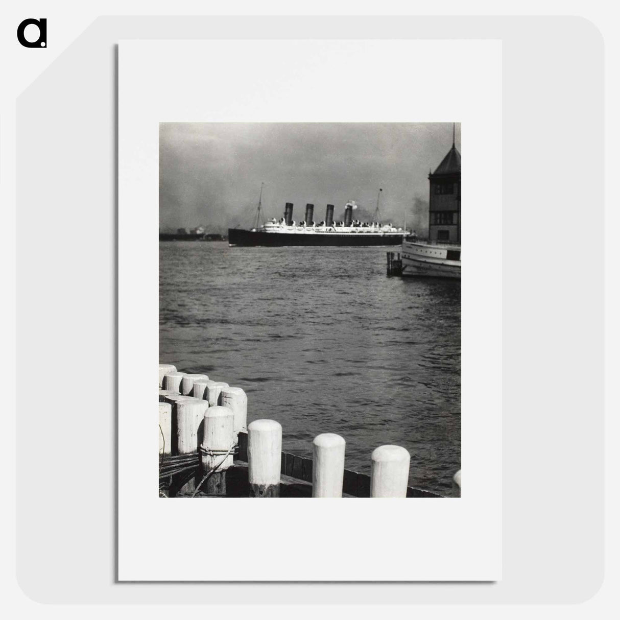 Outward Bound, The Mauretania - アルフレッド スティーグリッツ Poster.