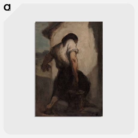 アートポストカード-Water Carrier
 - バーンズ・コレクション Postcard.