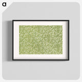 アートポスター-Green Botanical Pattern
 - 大英図書館 Poster.