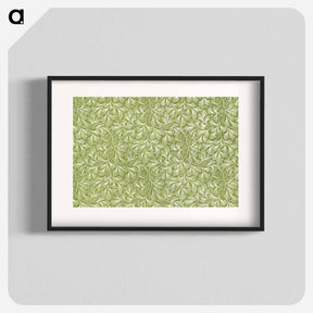 アートポスター-Green Botanical Pattern
 - 大英図書館 Poster.