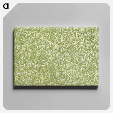 アートパネル-Green Botanical Pattern
 - 大英図書館 Canvas.