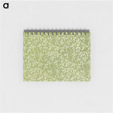 アートメモ帳-Green Botanical Pattern
 - 大英図書館 Memo.
