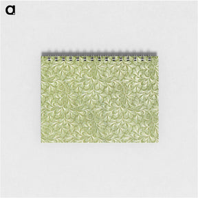 アートメモ帳-Green Botanical Pattern
 - 大英図書館 Memo.