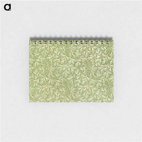 アートメモ帳-Green Botanical Pattern
 - 大英図書館 Memo.