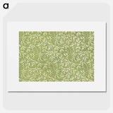 アートポスター-Green Botanical Pattern
 - 大英図書館 Poster.