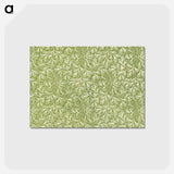 アートポストカード-Green Botanical Pattern
 - 大英図書館 Postcard.