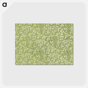 アートポストカード-Green Botanical Pattern
 - 大英図書館 Postcard.