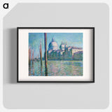 The Grand Canal - Claude Monet Poster.