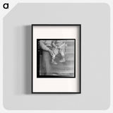 Untitled photo, possibly related to: Tulare County. In Farm Security Administration (FSA) camp for migratory workers. Baby with club feet wearing homemade splints inside shoes - Dorothea Lange Poster.