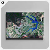 アートパネル-Brasilia, Capital of Brazil
 - 上空からの地球 Canvas.