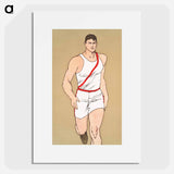 Runner - Edward Penfield Poster.