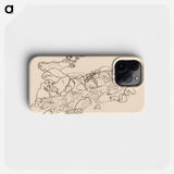 Mountain Stream - エゴン シーレ Phone Case.