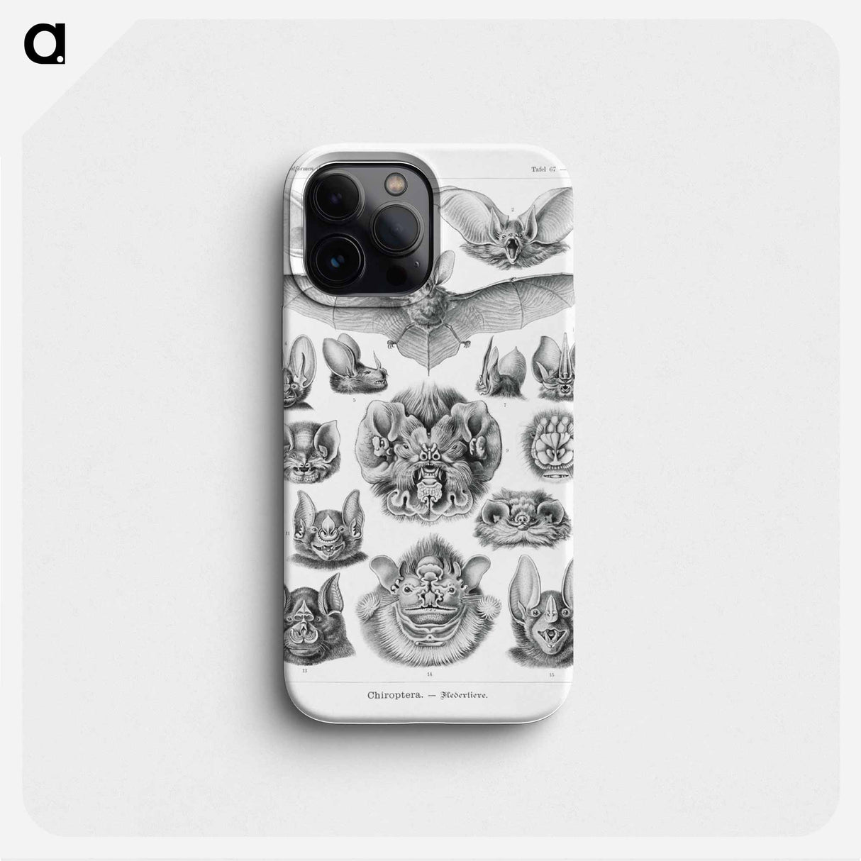 Chiroptera–Fledertiere - エルンスト ヘッケル Phone Case.