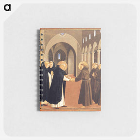 アートメモ帳-The Meeting of Sts. Dominic and Francis of Assisi - フラ アンジェリコ Memo.