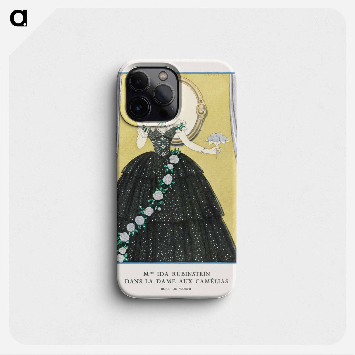 Mme Ida Rubinstein dans la dame aux camélias - ジョージ バービエ Phone Case.