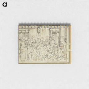 アートメモ帳-Study for the Family Portrait of Thomas More - ハンス ホルバイン Memo.