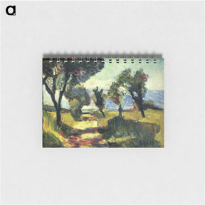 アートメモ帳-Olive Trees - アンリ マティス Memo.
