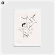 アートポストカード-Les Vieilles histoires: Ta Bouche - アンリ ド トゥールーズ ロートレック Postcard.