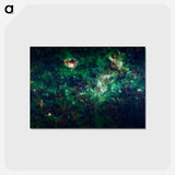 アートポストカード-Milky Way with Cassiopeia and Cepheus
 - ハッブル画像 Postcard.