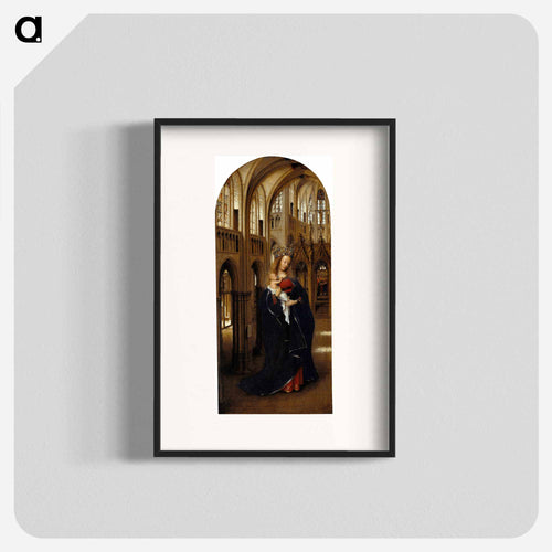 The Madonna in the Church - ヤン ファン エイク Poster.