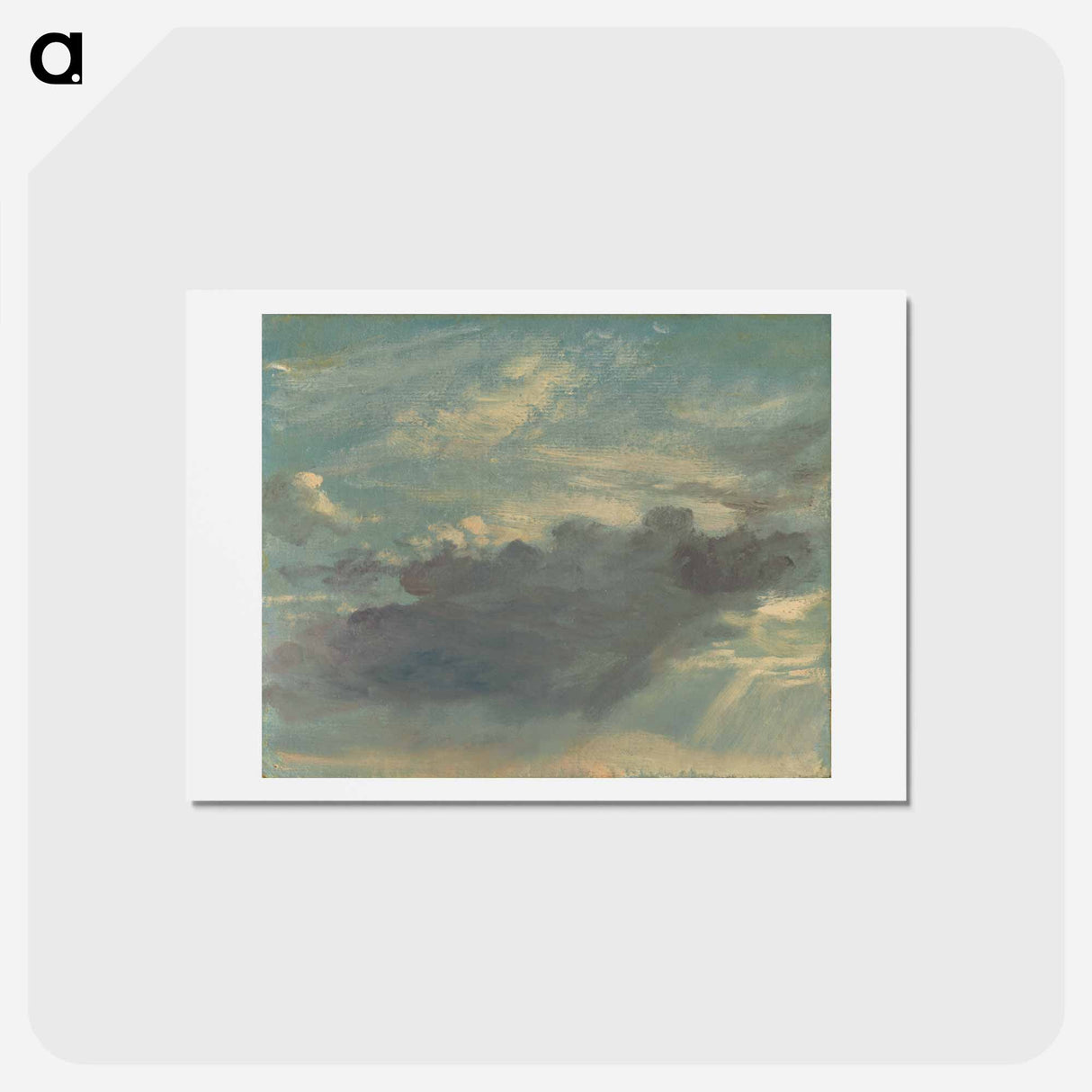 アートポストカード-Cloud Study
 - ジョン コンスタブル Postcard.