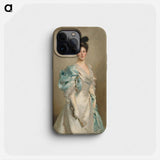 Mary Crowninshield Endicott Chamberlain (Mrs. Joseph Chamberlain) - John Singer Sargent Phone Case.