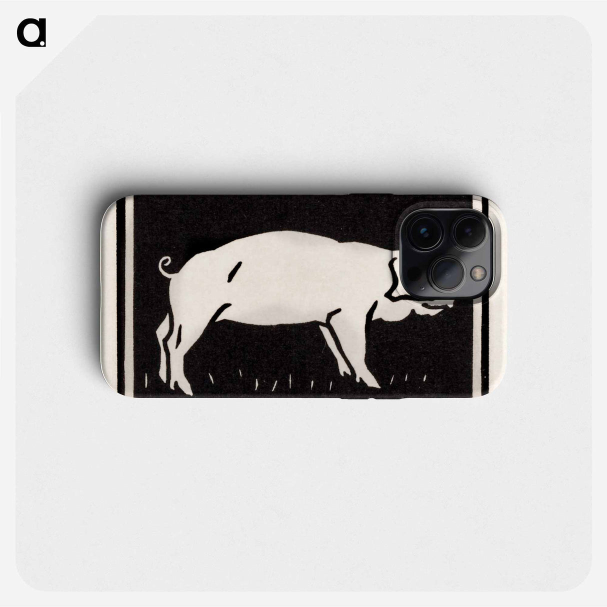 Pig - ユリー デ フラーハ Phone Case.