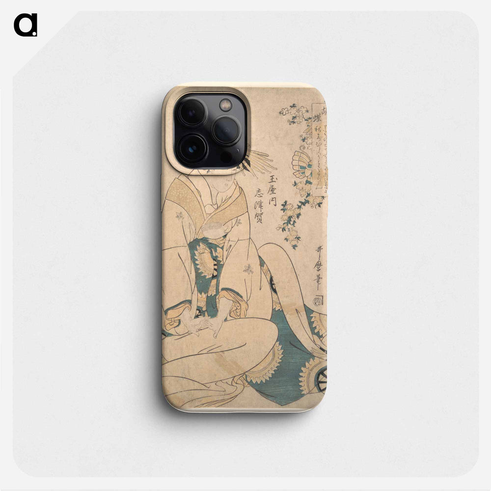 A Courtesan - 喜多川 歌麿 Phone Case.