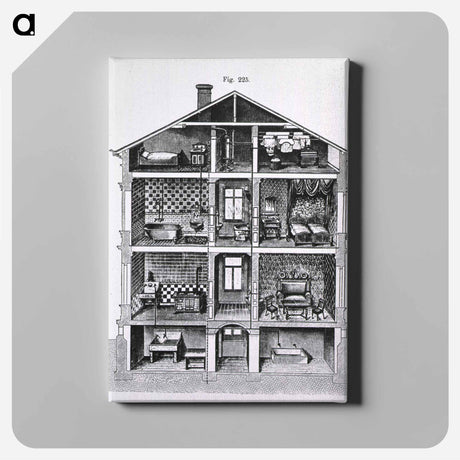 アートパネル-Domestic Fluid Waste Disposal System
 - 国立医学図書館 Canvas.