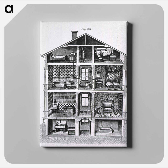 アートパネル-Domestic Fluid Waste Disposal System
 - 国立医学図書館 Canvas.