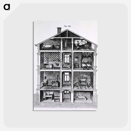 アートポストカード-Domestic Fluid Waste Disposal System
 - 国立医学図書館 Postcard.