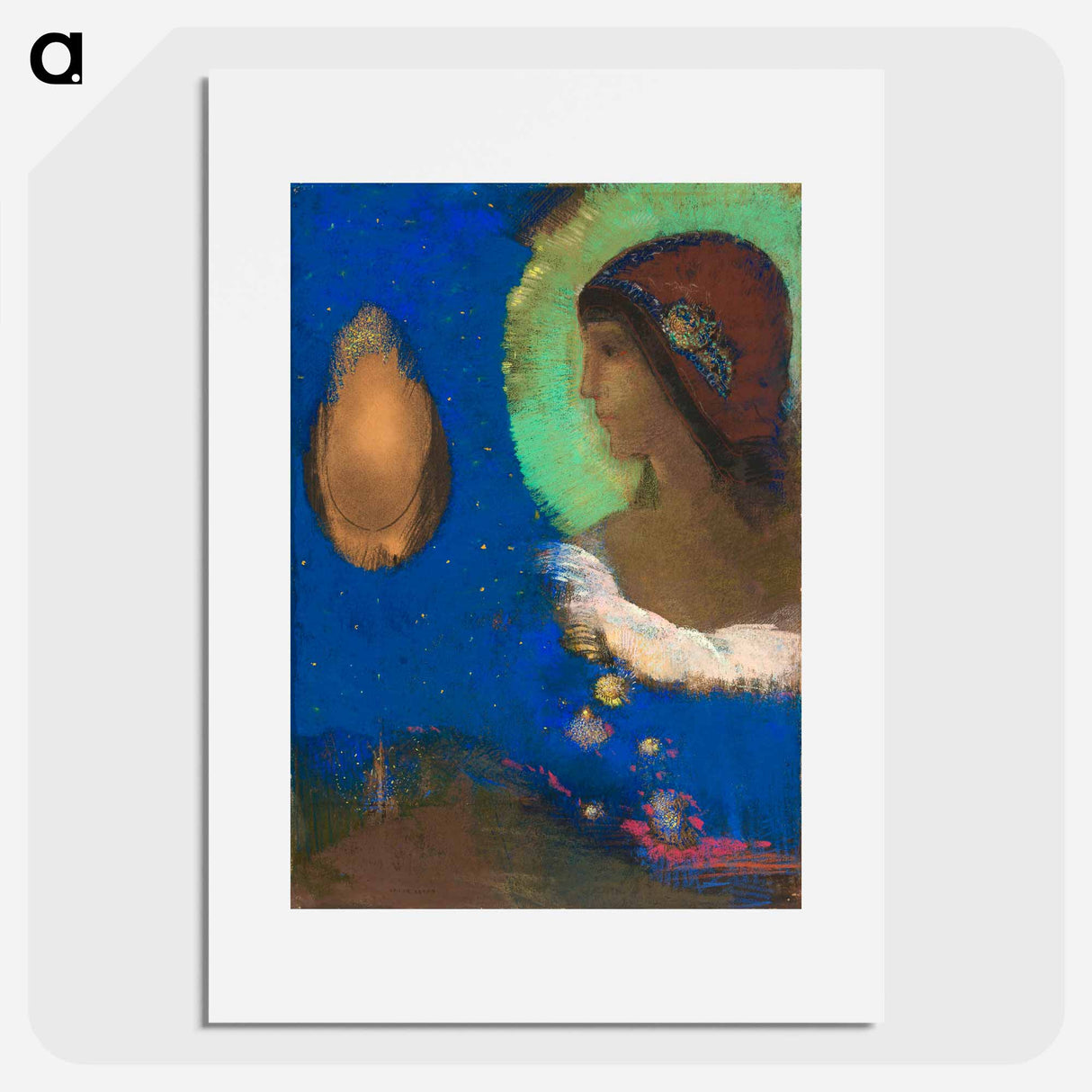 Sita - Odilon Redon Poster.