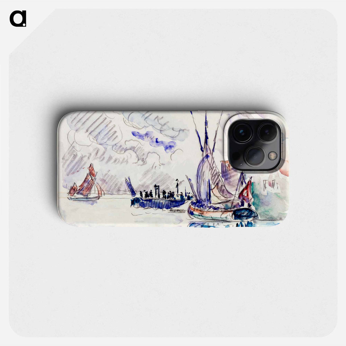 La Rochelle - Paul Signac Phone Case.