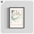 アートポスター-Wooper Swan Illustration
 - 鳥類図鑑 Poster.