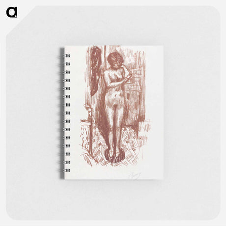 アートメモ帳-Standing Naked Woman Washing
 - ピエール ボナール Memo.