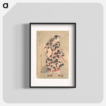 The Actor Ichikawa Yaozo III in the Role of Fuwa Banzaemon
 - 歌川 豊国 Poster.